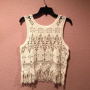Crochet tank top